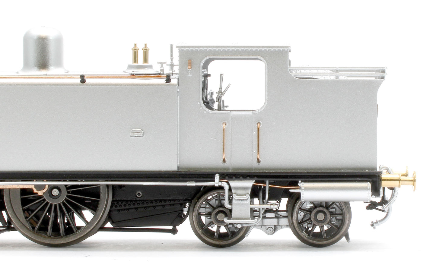 50-176Z Class 439 Caledonian 0-4-4T 55224 BR Lined Black Late Crest Steam Locomotive