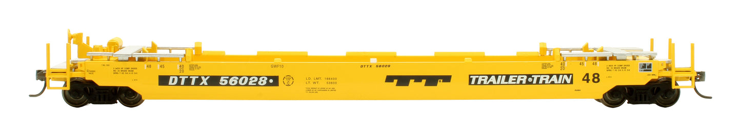 Pre-Owned 47204-01 Husky Stack Container Cars TTX - 3 Pack