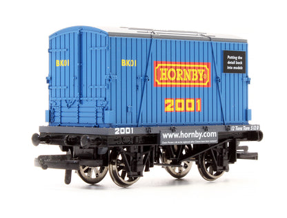 Pre-Owned R6136 'Hornby 2001' Conflat & Container