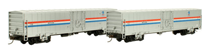 Pre-Owned 932-23277 65' Mill Gondola Burlington Northern Santa Fe - 2-Pack