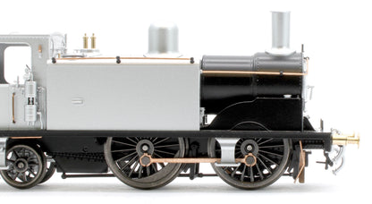 50-176ZSF Class 439 Caledonian 0-4-4T 55224 BR Lined Black Late Crest Steam Locomotive - DCC Sound