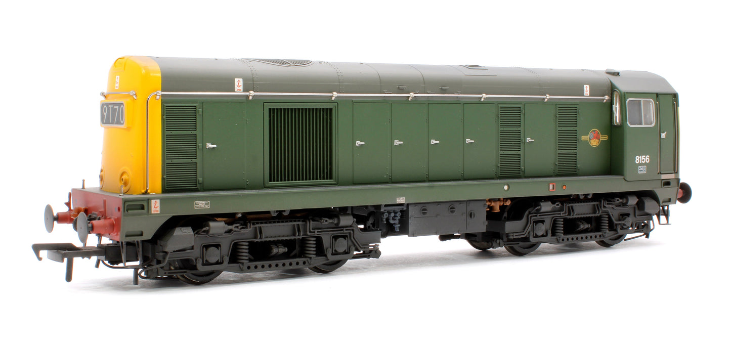 Pre-Owned Class 20/0 Headcode Box 8156 BR Green (Full Yellow Ends) Diesel Locomotive - Weathered