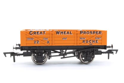 Pre-Owned 'Great Wheal Prosper' 4 Plank Wagon (With Load) No.22 - Limited Edition