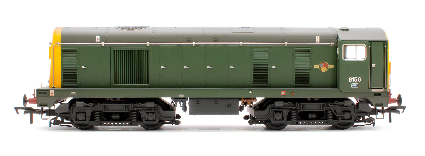 Pre-Owned Class 20/0 Headcode Box 8156 BR Green (Full Yellow Ends) Diesel Locomotive - Weathered