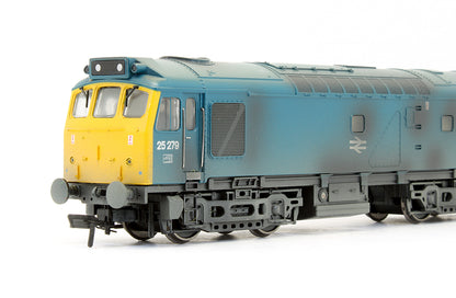 Pre-Owned BR Blue Class 25/3 25279 Diesel Locomotive - Weathered - DCC Sound