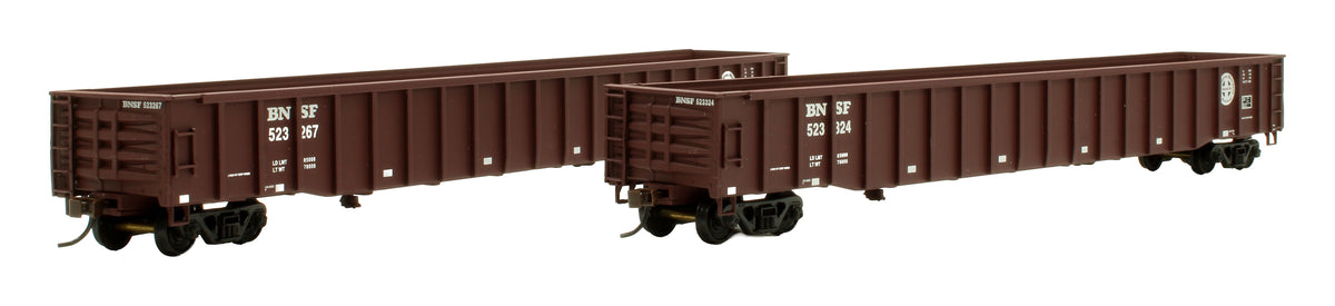 Pre-Owned 932-26022 60' Material Handling Car (MHC) Amtrak Phase III w/US Mail Emblem - 2-Pack