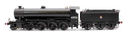 Class O2/2 'Tango' BR early emblem No. 63933 with low running plate, GN cab and tender