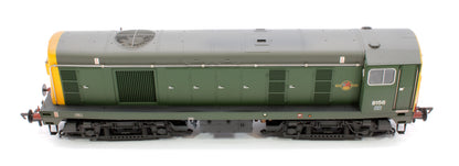 Class 20/0 Headcode Box 8156 BR Green (Full Yellow Ends) Diesel Locomotive - Weathered