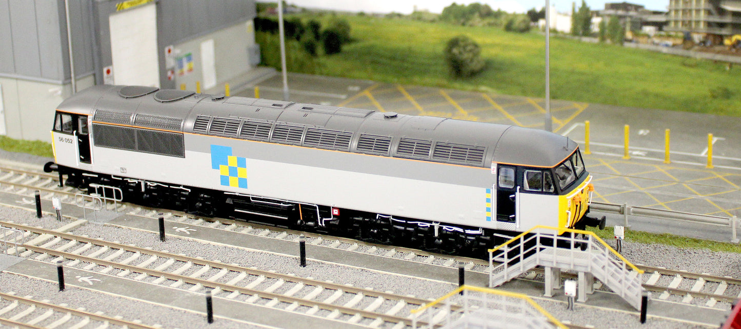 Class 56 Triple Grey Construction No.56052 Diesel Locomotive - DCC Sound