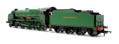 Lord Nelson Class 4-6-0 864 'Sir Martin Frobisher' SR Malachite Green Steam Locomotive