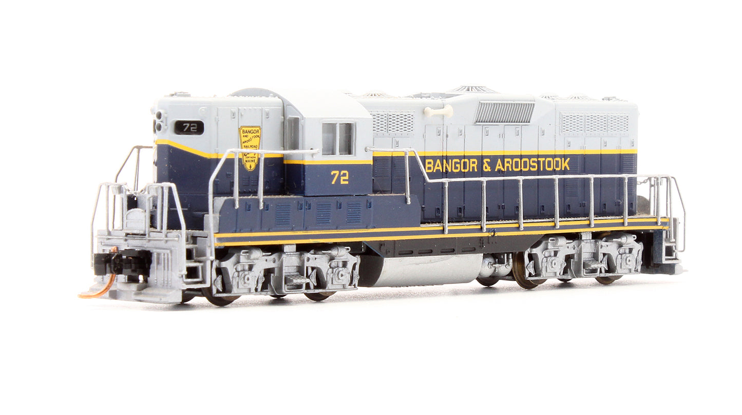 Pre-Owned 48202 GP7 Ph.2 Diesel Locomotive Bangor & Aroostook - Road #72