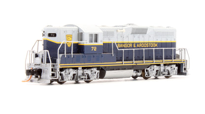 Pre-Owned 48202 GP7 Ph.2 Diesel Locomotive Bangor & Aroostook - Road #72