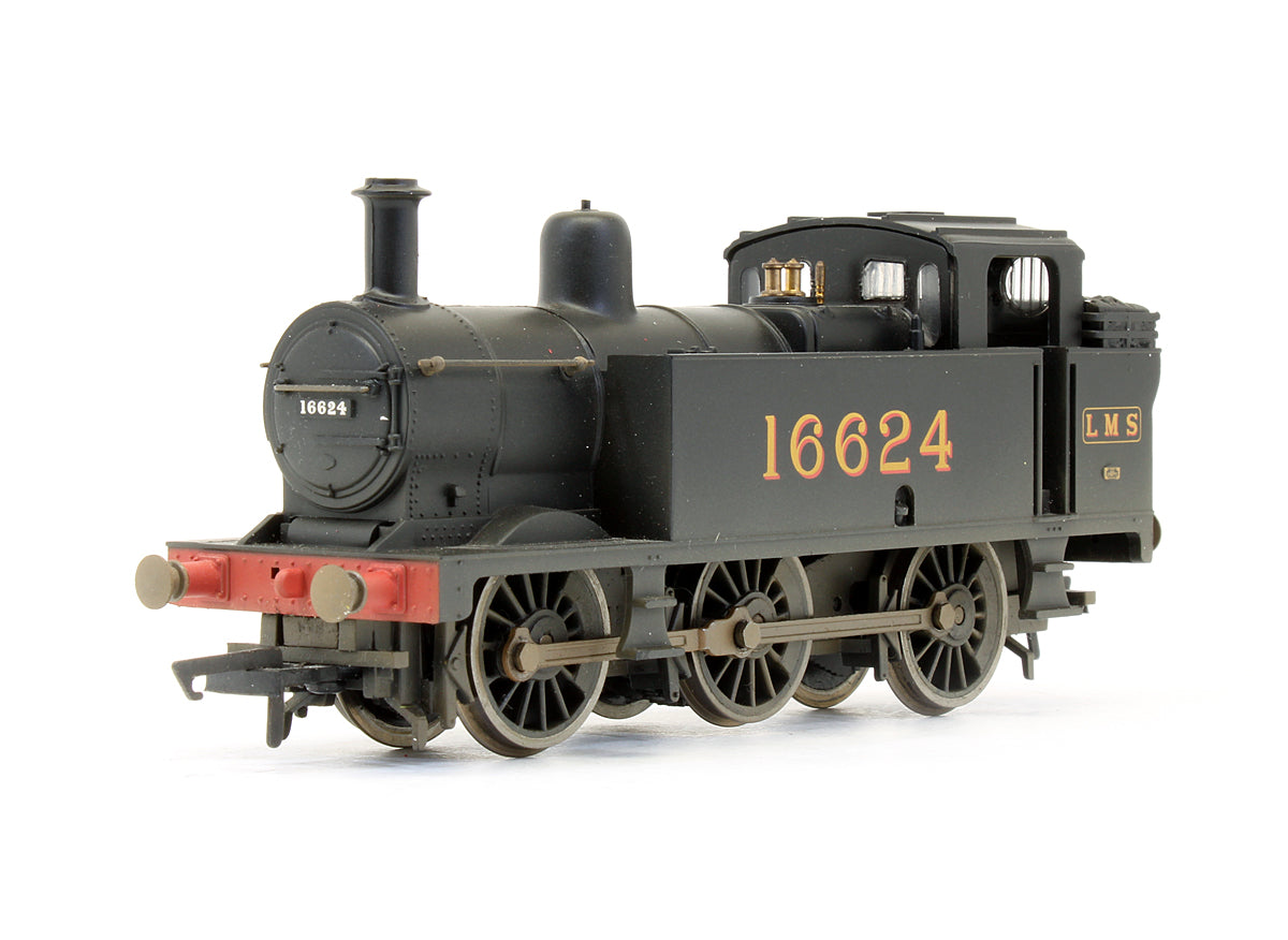 Pre-Owned LMS 0-6-0T Class 3F No.16624 Steam Locomotive - Weathered Edition