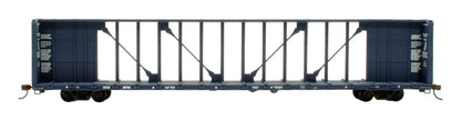 Pre-Owned 932-24129 72' Centerbeam Flat Car SSAM/WC Blue - 2-Pack