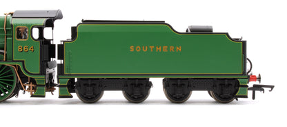 Lord Nelson Class 4-6-0 864 'Sir Martin Frobisher' SR Malachite Green Steam Locomotive