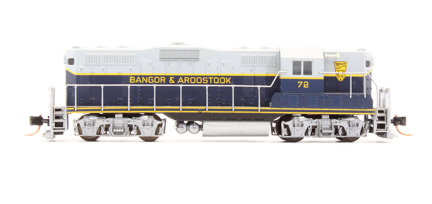 Pre-Owned 48202 GP7 Ph.2 Diesel Locomotive Bangor & Aroostook - Road #72