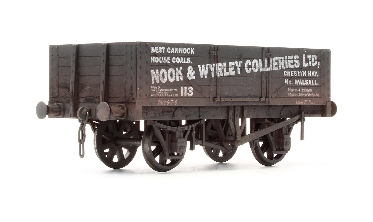 Pre-Owned 'Nook & Wyrley' 5 Plank Open Wagon No.113 - Custom Weathered