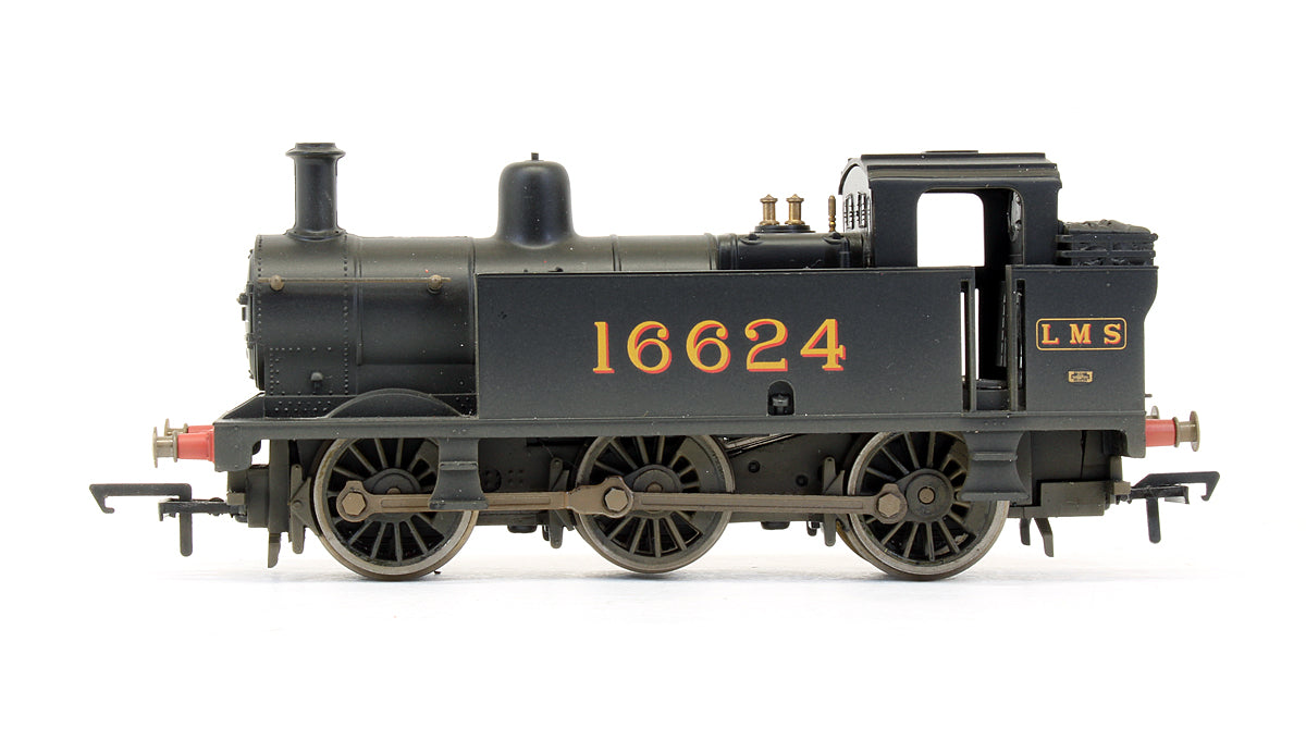 Pre-Owned LMS 0-6-0T Class 3F No.16624 Steam Locomotive - Weathered Edition
