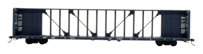 Pre-Owned 932-24129 72' Centerbeam Flat Car SSAM/WC Blue - 2-Pack