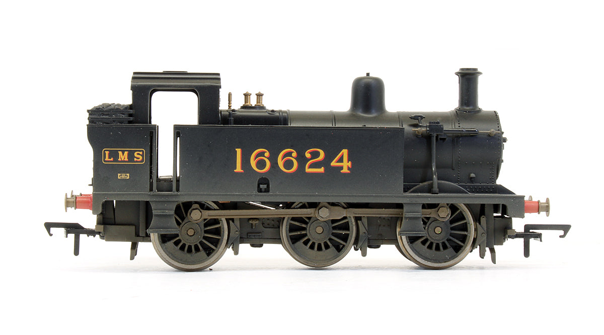 Pre-Owned LMS 0-6-0T Class 3F No.16624 Steam Locomotive - Weathered Edition