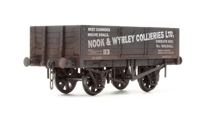 Pre-Owned 'Nook & Wyrley' 5 Plank Open Wagon No.113 - Custom Weathered
