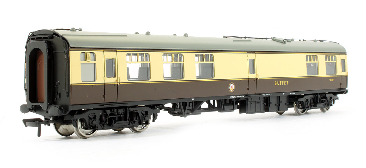 Pre-Owned 39-263 BR MK1 Restaurant Miniature Buffet Car RMB BR Chocolate & Cream 'W1814'