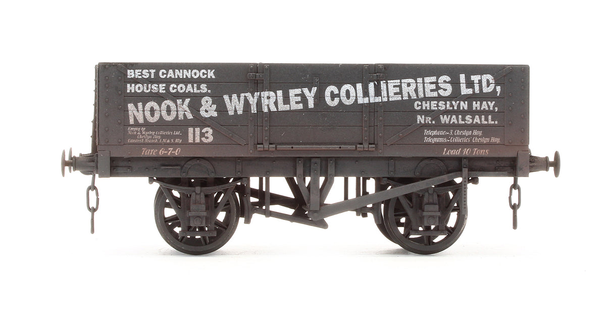 Pre-Owned 'Nook & Wyrley' 5 Plank Open Wagon No.113 - Custom Weathered