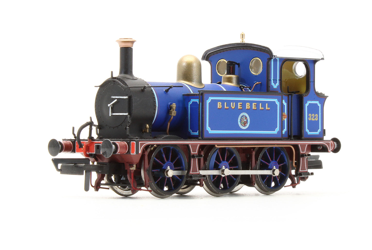 Pre-Owned H4-P-012 SECR P Class 0-6-0T 323 'Bluebell' In Bluebell Railway Lined Blue (2010s) Steam Locomotive