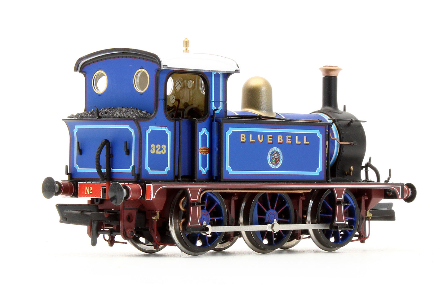 Pre-Owned H4-P-012 SECR P Class 0-6-0T 323 'Bluebell' In Bluebell Railway Lined Blue (2010s) Steam Locomotive