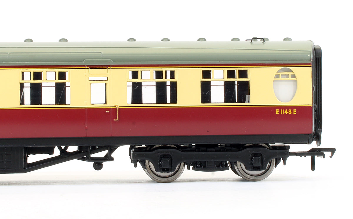 Pre-Owned 63ft Thompson Brake Composite Coach BR Crimson & Cream 'E1148E'