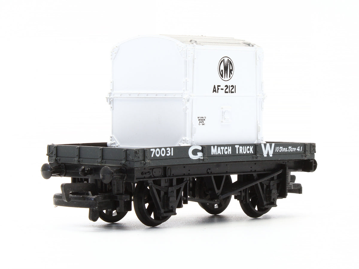 Pre-Owned 33-951 GWR 1 Plank Wagon With Container No.70031