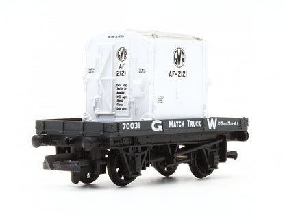 Pre-Owned 33-951 GWR 1 Plank Wagon With Container No.70031