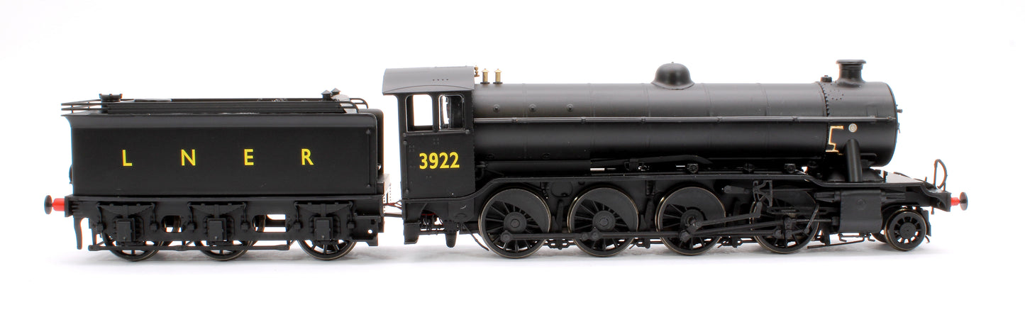 Class O2/1 'Tango' 2-8-0 3922 in LNER black with LNER cab and GN tender