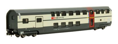 Pre-Owned H25128 SBB IC2000AD 1st Class / Luggage Double-Decker Passenger Car