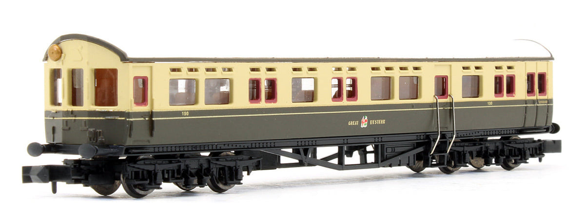 Pre-Owned Autocoach GWR Great Crest Western Chocolate & Cream '190'