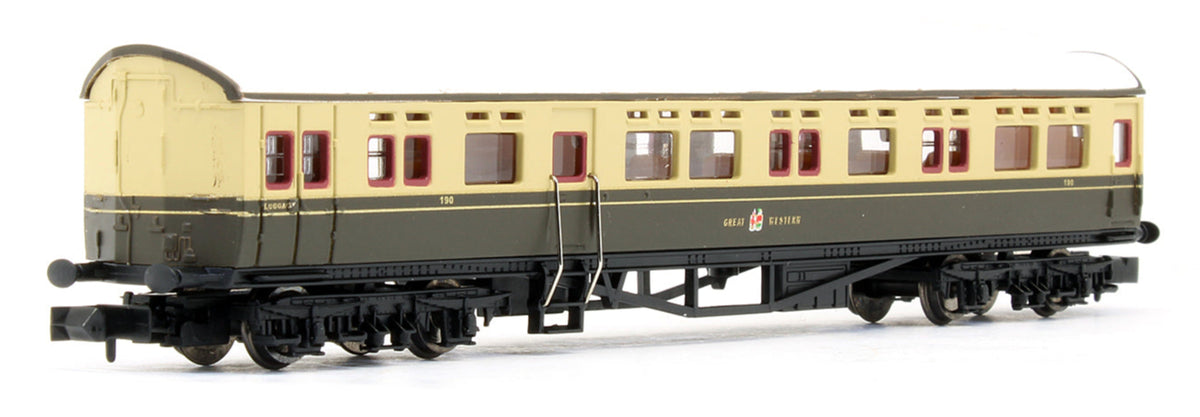 Pre-Owned Autocoach GWR Great Crest Western Chocolate & Cream '190'