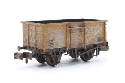 377-251C Pre-Owned 16 Ton Mineral Wagon BR Light Grey 'B231349' - Custom Weathered