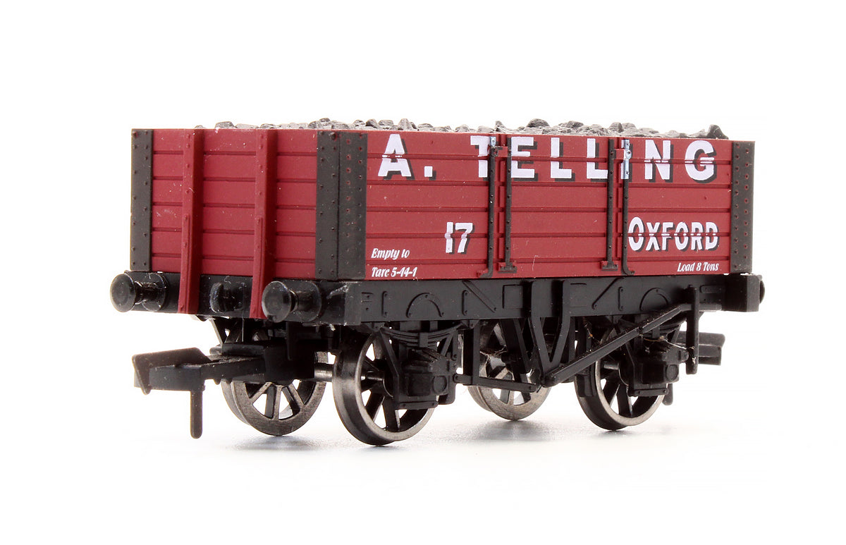 Pre-Owned 4F-052-023 'A. Telling' 5 Plank Wagon 9ft W/B No.17