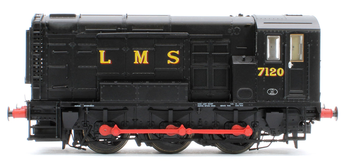MR-503 Class 11 Shunter LMS pre-war Black 7120 Diesel Locomotive