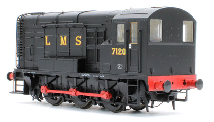 MR-503 Class 11 Shunter LMS pre-war Black 7120 Diesel Locomotive