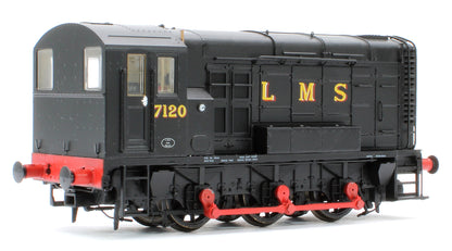 MR-503 Class 11 Shunter LMS pre-war Black 7120 Diesel Locomotive