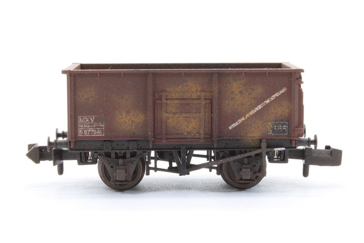 Pre-Owned 16 Ton Mineral Wagon BR Bauxite 'B577541' - Custom Weathered
