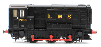 MR-503 Class 11 Shunter LMS pre-war Black 7120 Diesel Locomotive