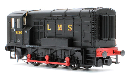 MR-503 Class 11 Shunter LMS pre-war Black 7120 Diesel Locomotive