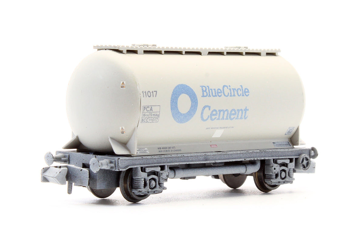 Pre-Owned 373-003D PCA Wagon Blue Circle Cement 11017 - Weathered