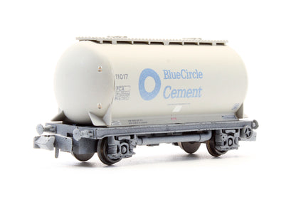Pre-Owned 373-003D PCA Wagon Blue Circle Cement 11017 - Weathered