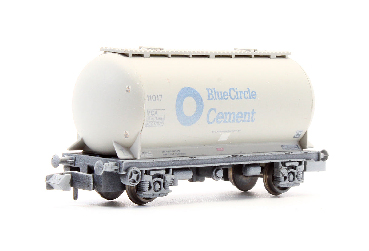 Pre-Owned 373-003D PCA Wagon Blue Circle Cement 11017 - Weathered