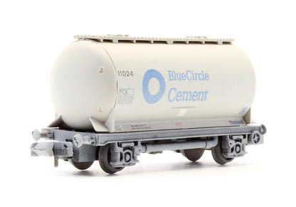 Pre-Owned 373-003E PCA Wagon Blue Circle Cement 11024 - Weathered