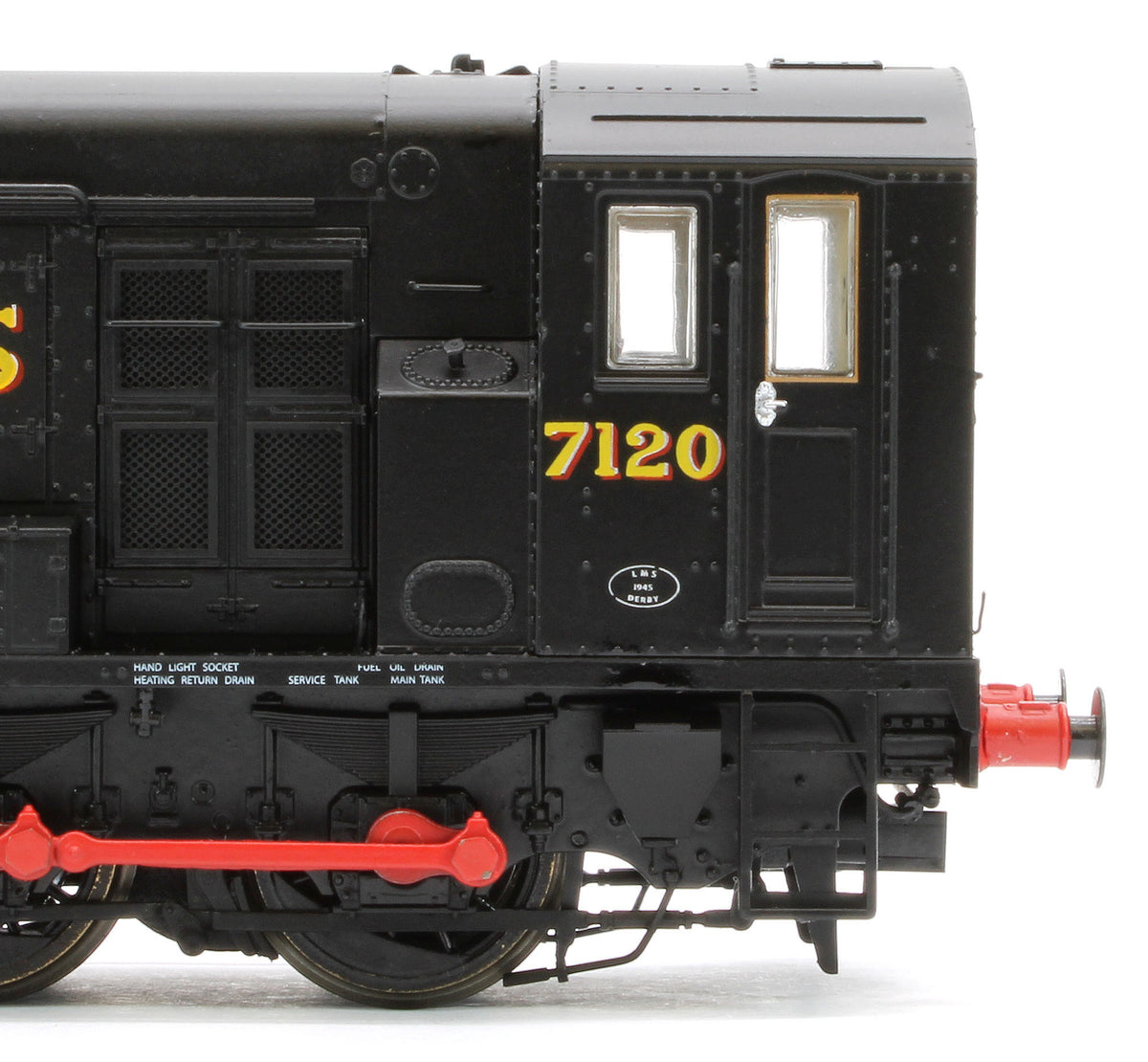 MR-503 Class 11 Shunter LMS pre-war Black 7120 Diesel Locomotive