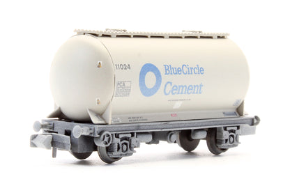 Pre-Owned 373-003E PCA Wagon Blue Circle Cement 11024 - Weathered